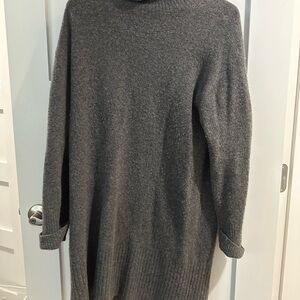 Everlane Charcoal Knit Sweater Dress
